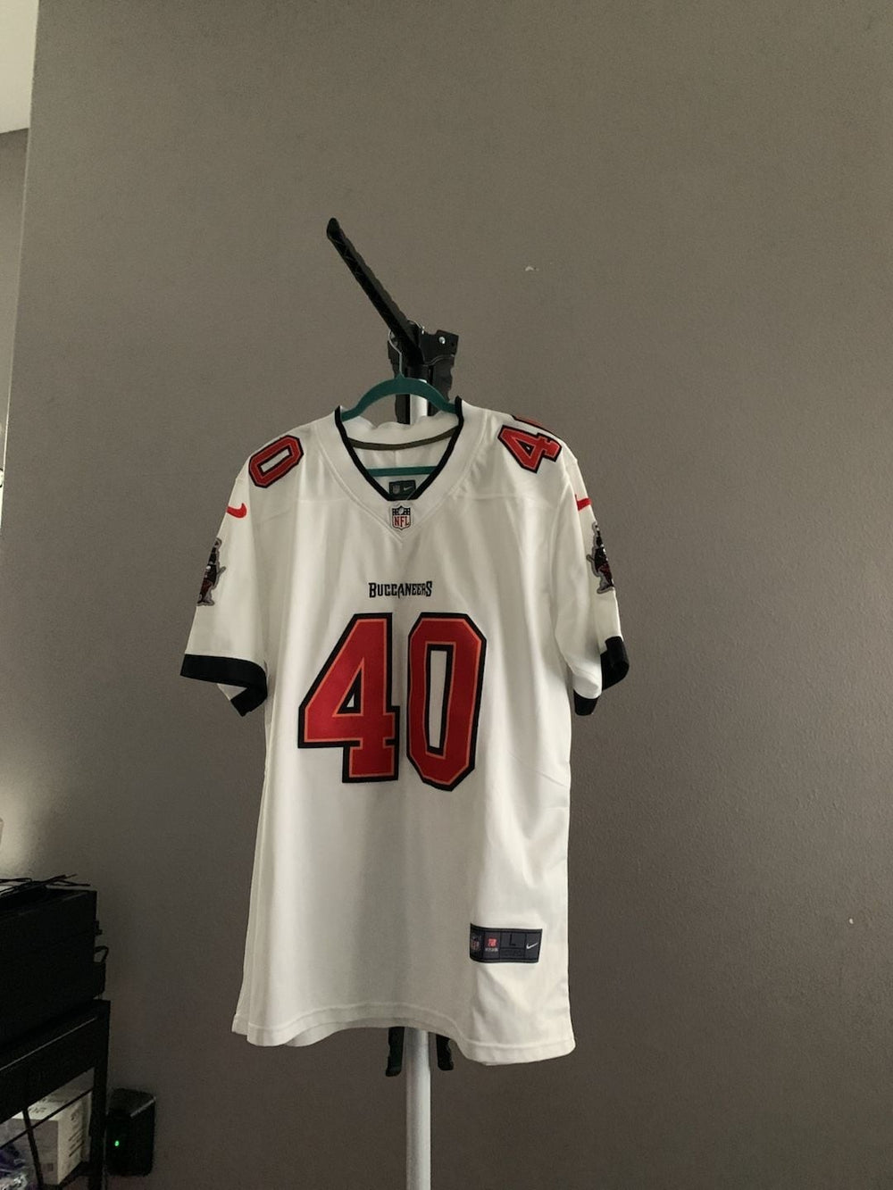 Nike Tampa Bay Buccaneers Mike Alstott 40 Jersey Size L