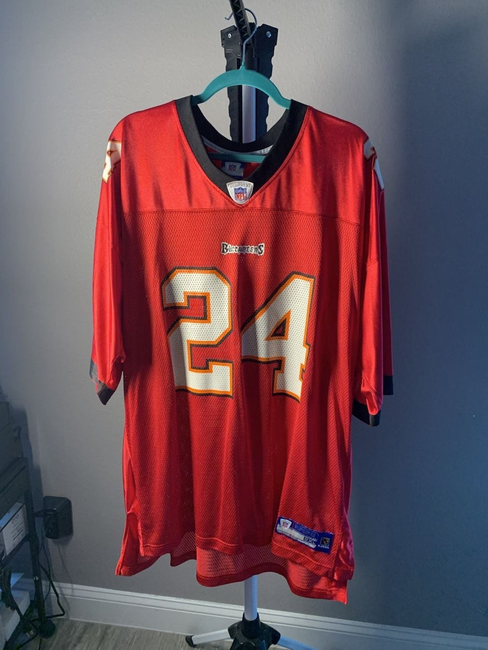 Reebok Tampa Bay Buccaneers Carnell 'Cadillac' Williams #24 NFL On Field Jersey