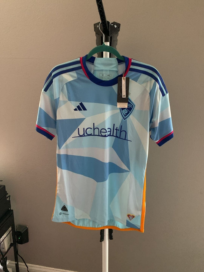 Adidas Colorado Rapids 2023 New Day Authentic Jersey - Light Blue