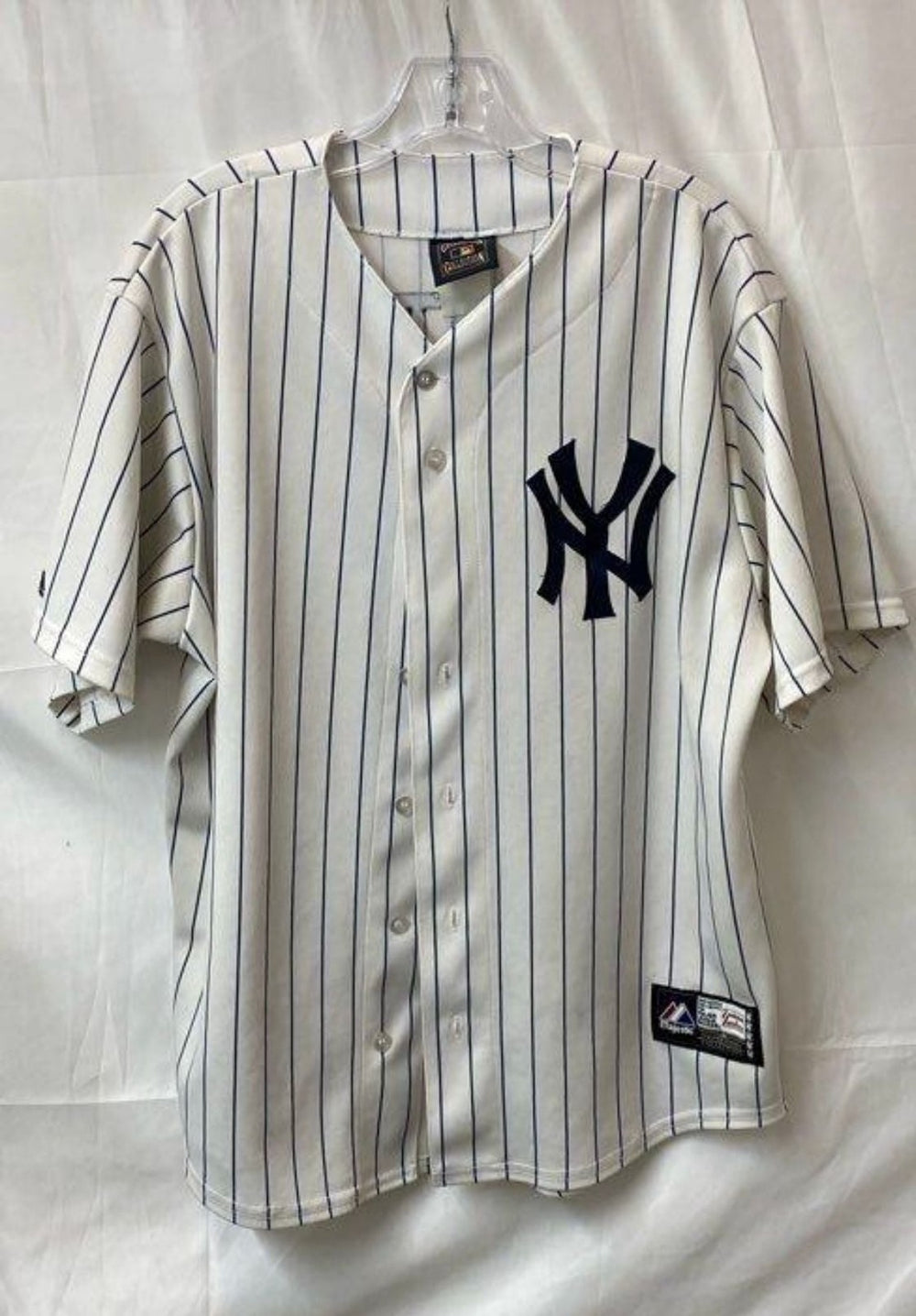 Majestic Cooperstown Collection New York Yankees Babe Ruth #3 Pinstripe Baseball