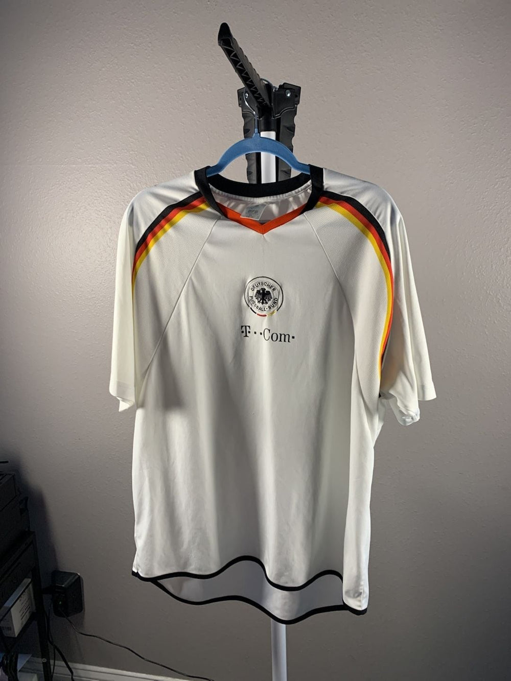 Vintage Germany DFB National Team 2005-2006 T-Com Fan T-Shirt