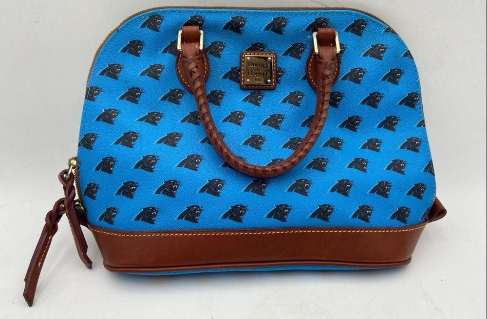 Dooney & Bourke NFL Carolina Panthers Dome Satchel Bag
