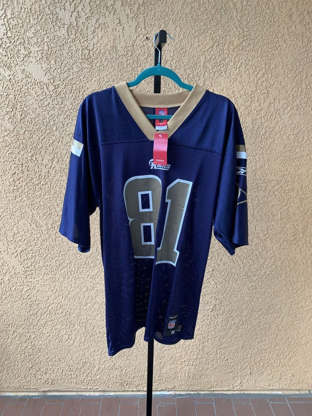 Reebok St. Louis Rams Torry Holt 81 NFL Jersey Size M