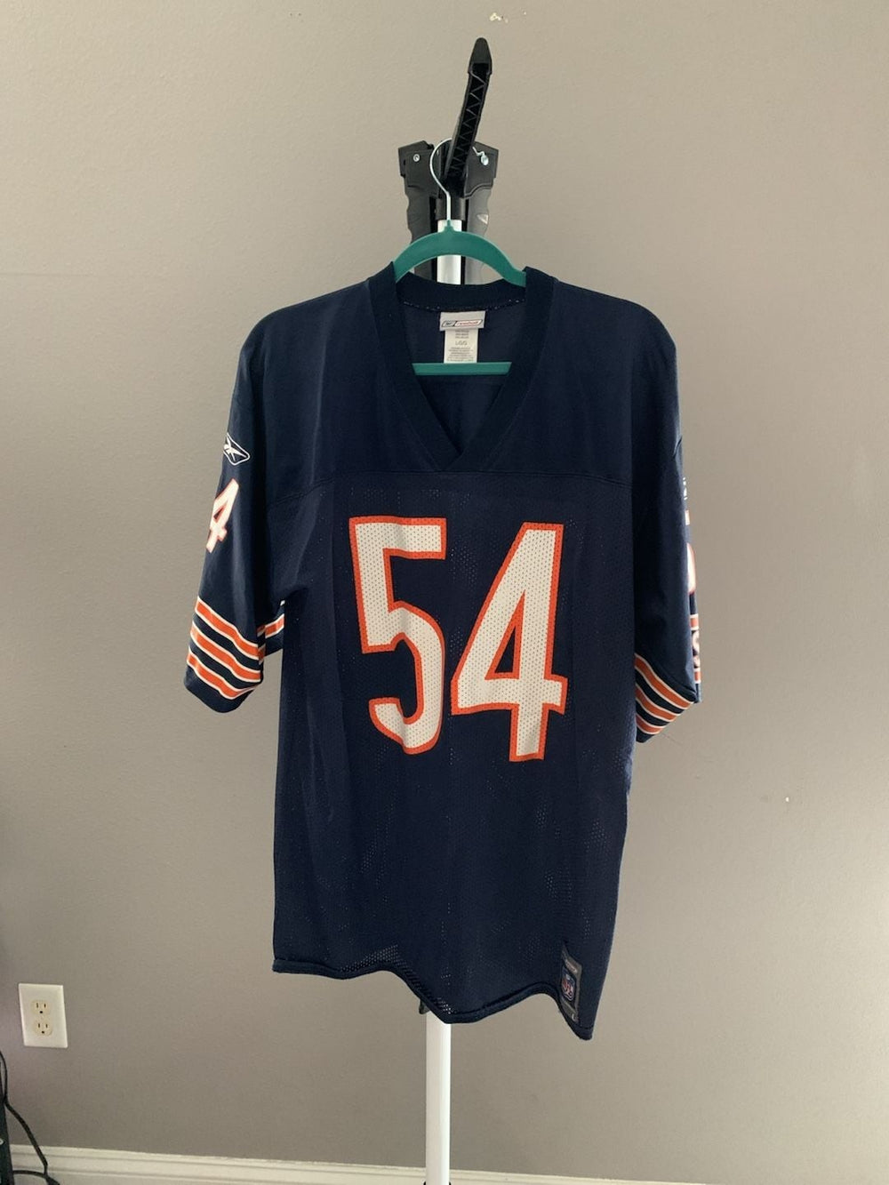Reebok Chicago Bears Brian Urlacher #54 NFL Replica Jersey Size L