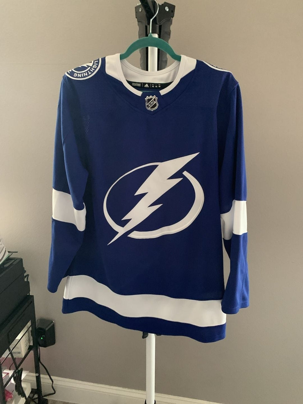 Tampa Bay Lightning Adidas Authentic Pro Home Jersey