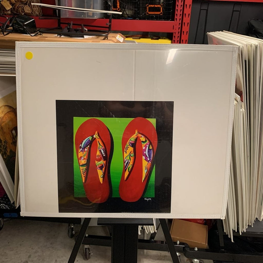 Mary Naylor Napa Thongs 2004 Art Print