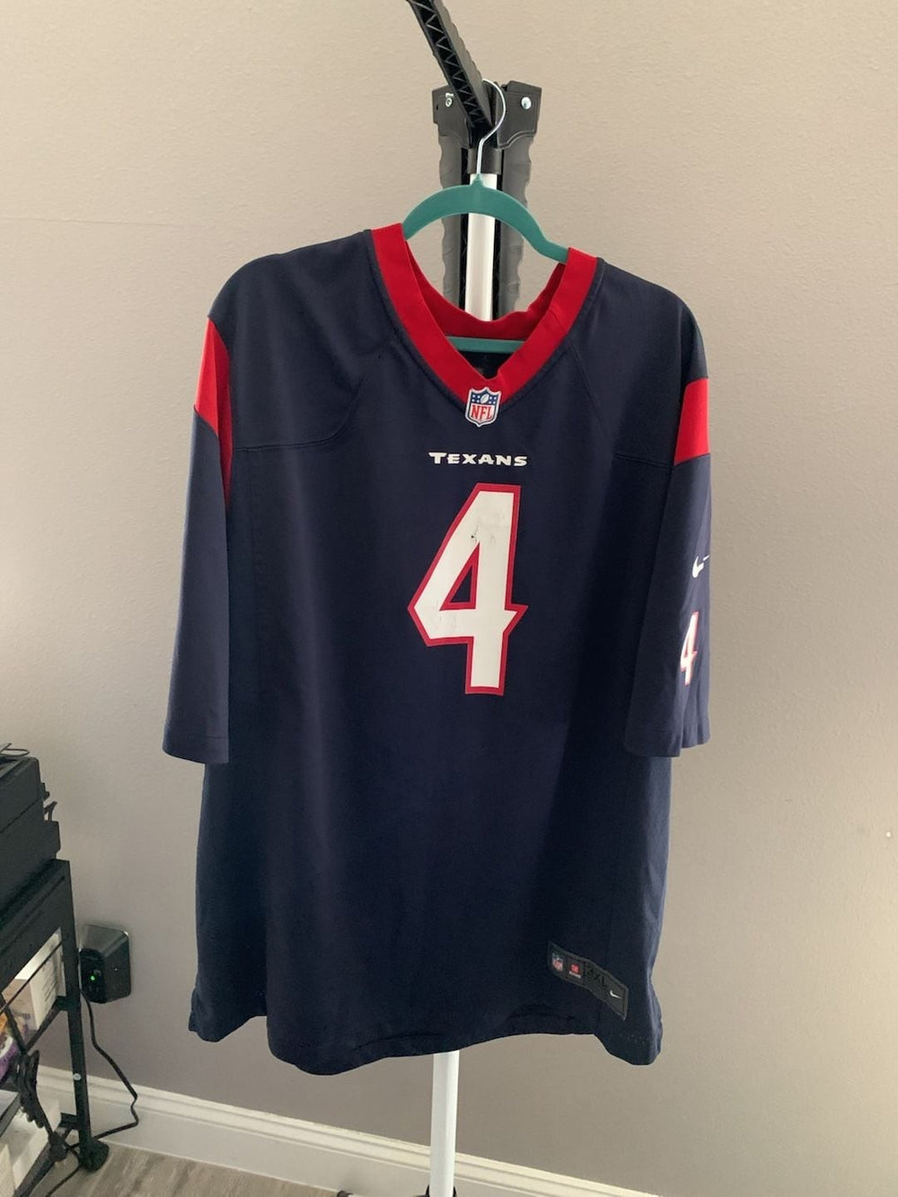 Nike Houston Texans Deshaun Watson 4 Jersey 3XL