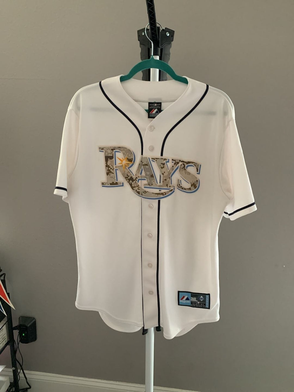 Majestic Tampa Bay Rays MLB Memorial Day Digital Camo Jersey