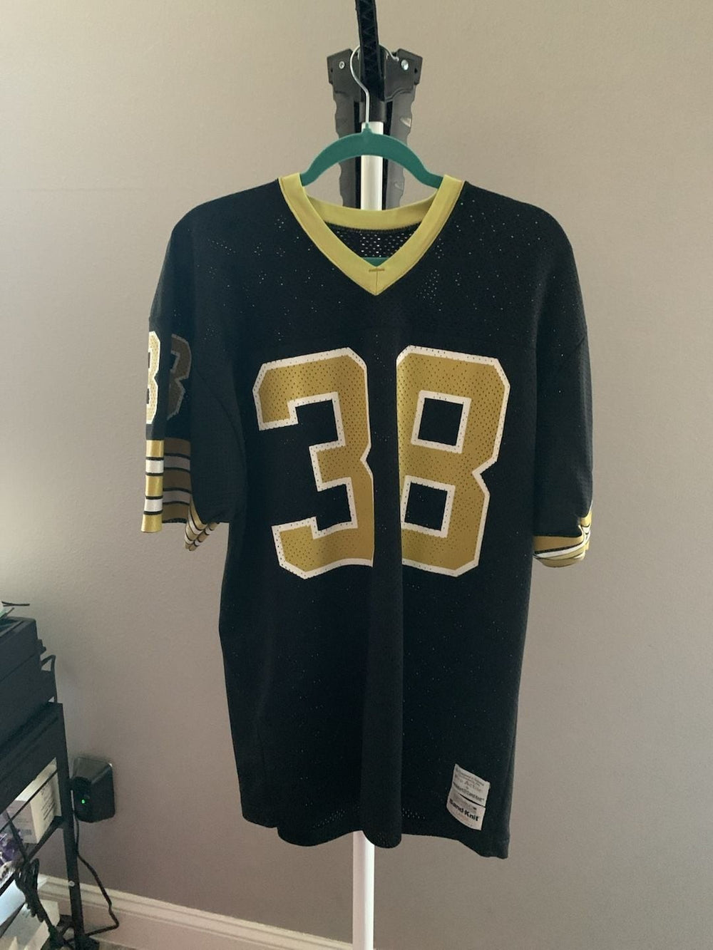 Vintage Medalist Sand-Knit Olmstead #38 Football Jersey Large