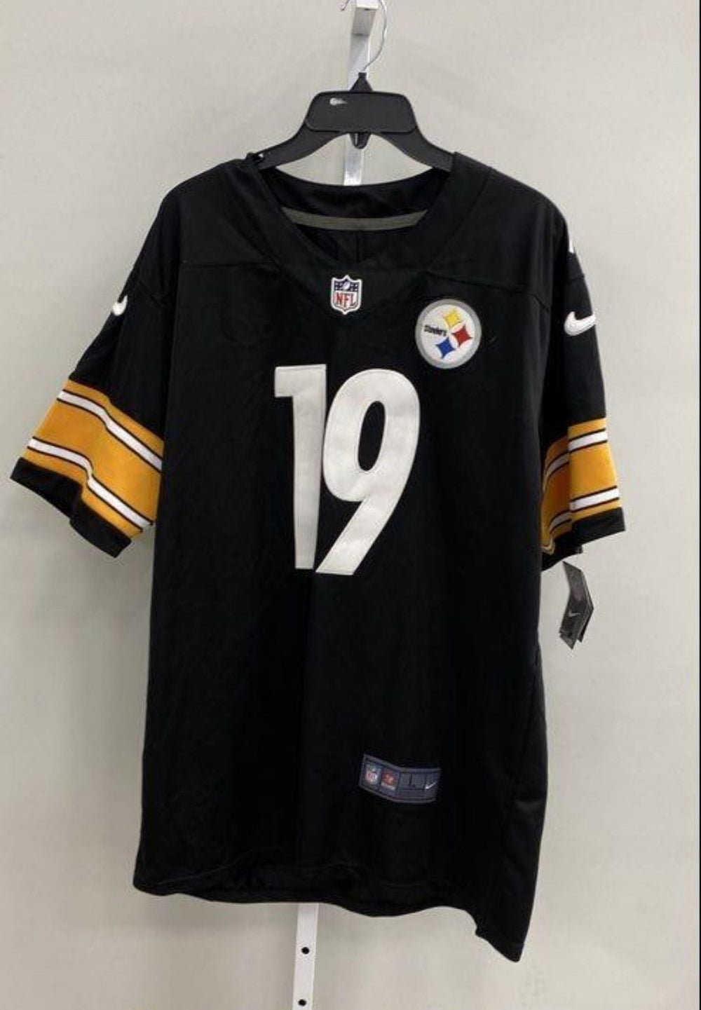 Nike NFL Pittsburgh Steelers JuJu Smith-Schuster #19 On Field Game Jersey Men's