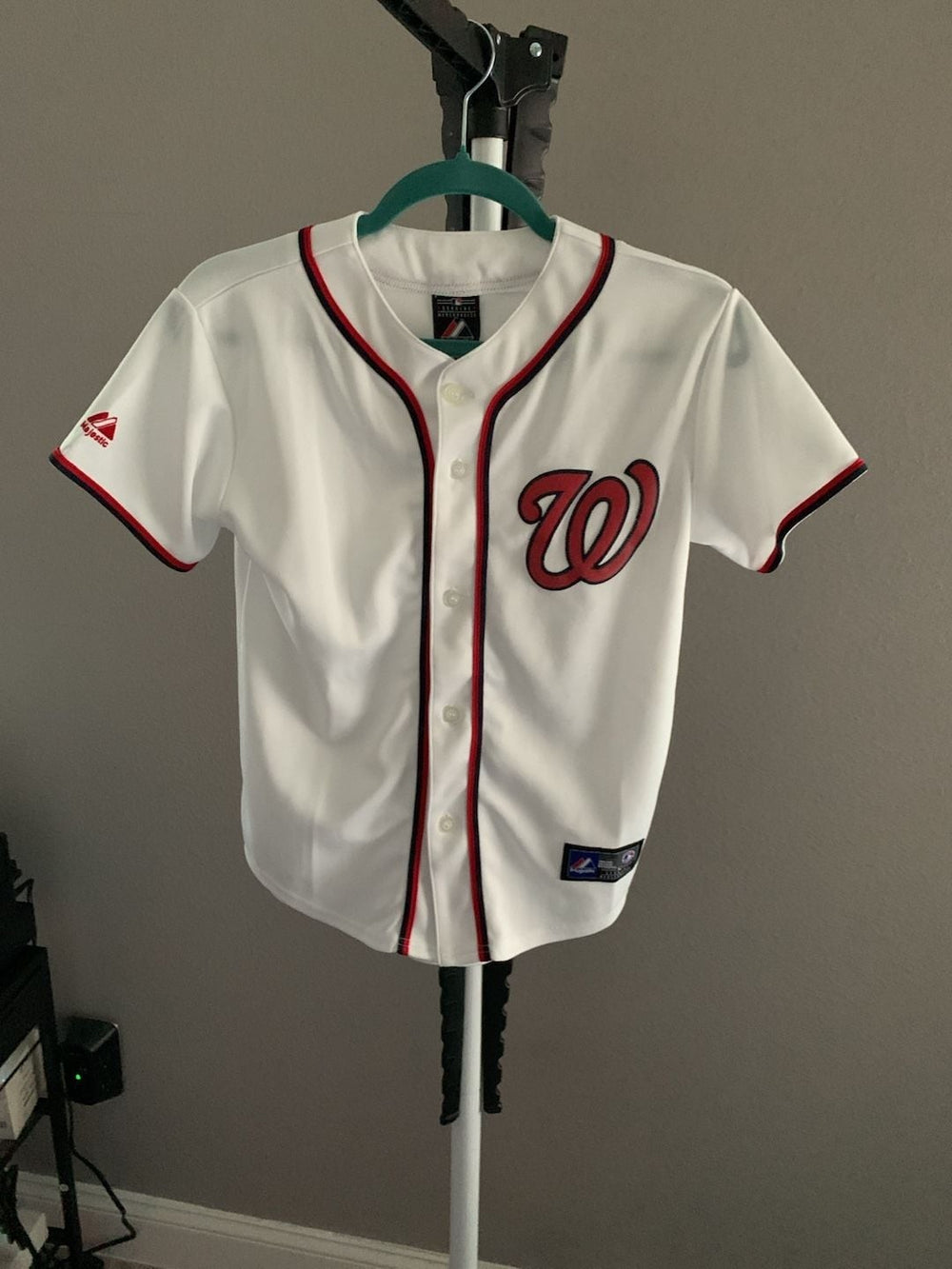 Majestic Washington Nationals Baseball Jersey Youth Size Medium 10-12