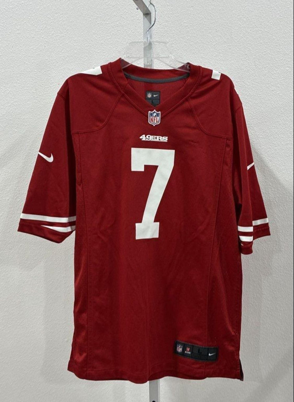 Nike San Francisco 49ers Colin Kaepernick #7 NFL On Field Game Jersey Men's Size