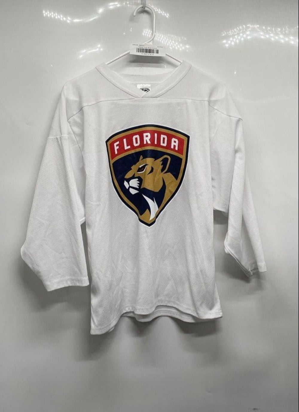 Athletic Knit Youth XL Florida Panthers Hachigian #87 White Hockey Jersey