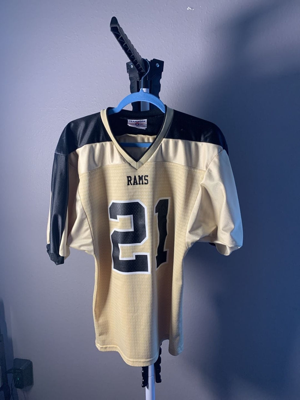 Teamwork Purdue Boilermakers #21 Denney Football Jersey Gold