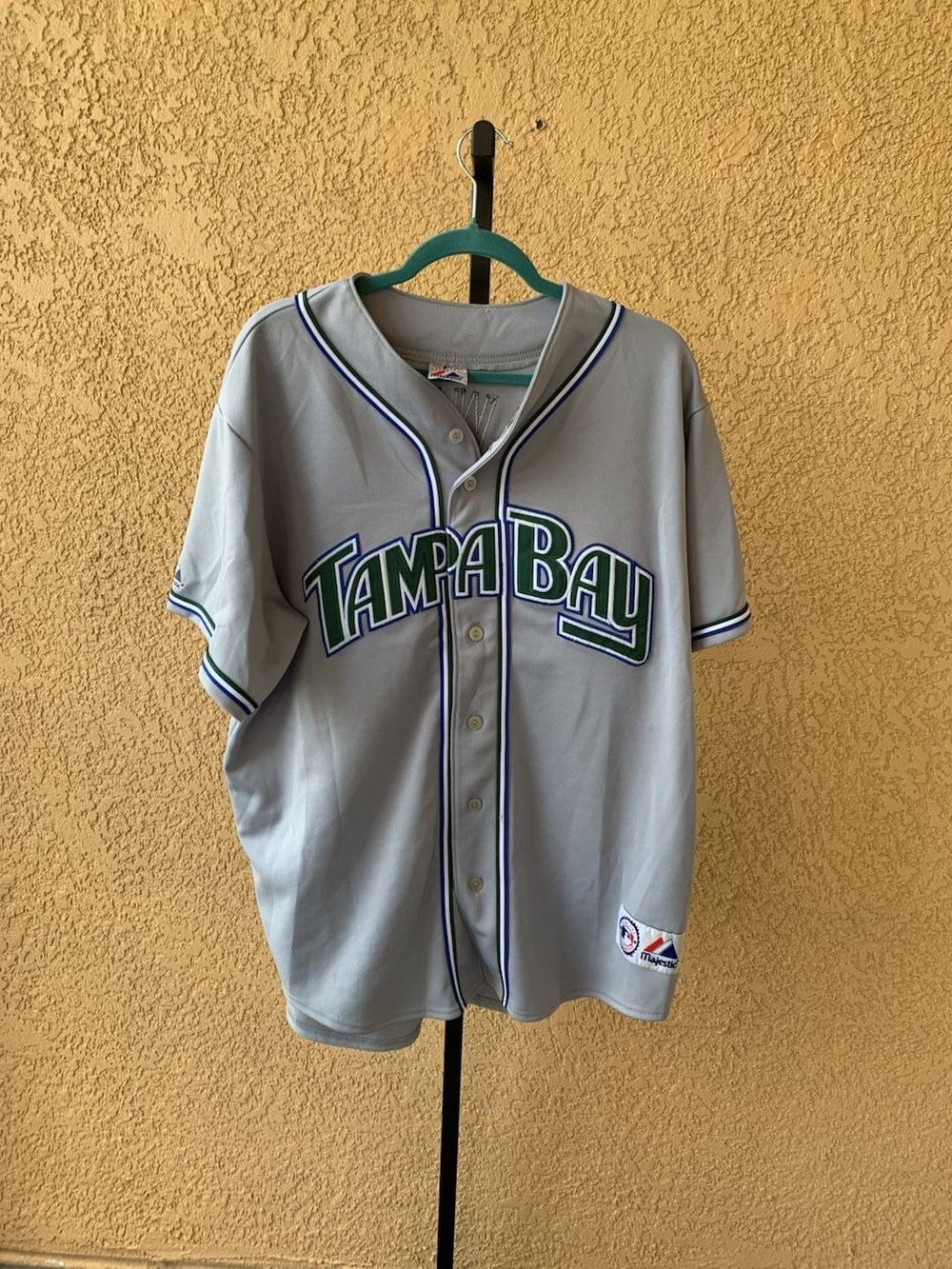 Majestic Tampa Bay Devil Rays Carl Crawford 13 Baseball Jersey