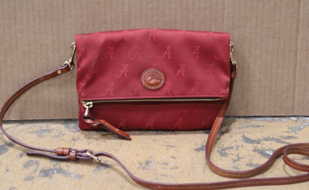 Dooney & Bourke University of Alabama Crimson Tide Nylon Foldover Crossbody Bag