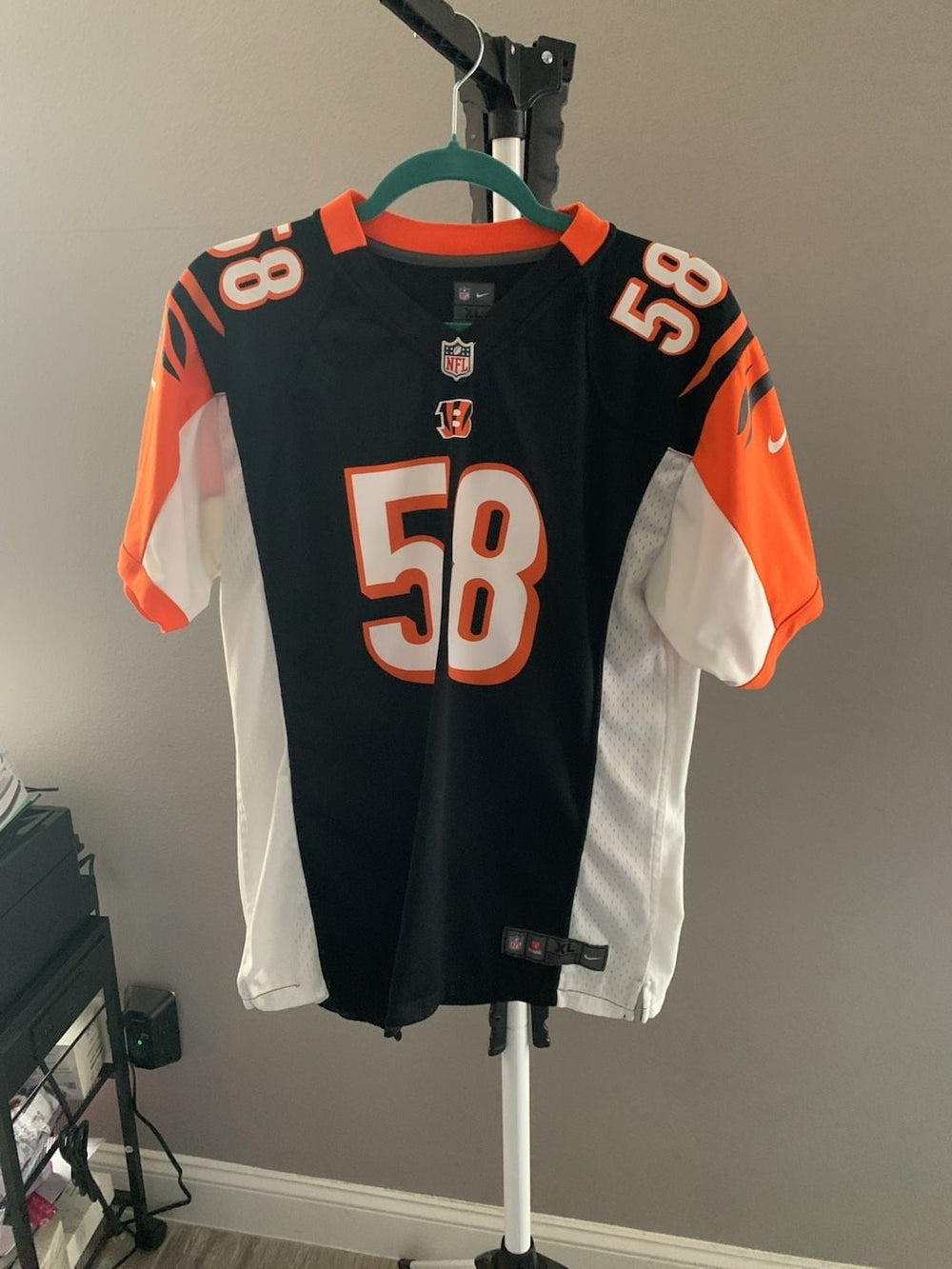 Nike Cincinnati Bengals #58 Football Jersey (Youth Size XL)