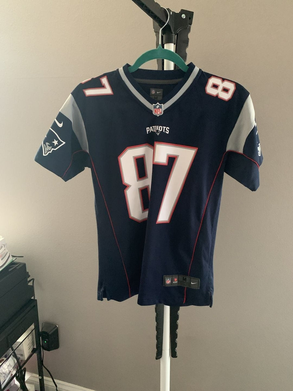 Nike Rob Gronkowski New England Patriots #87 Youth Medium Jersey