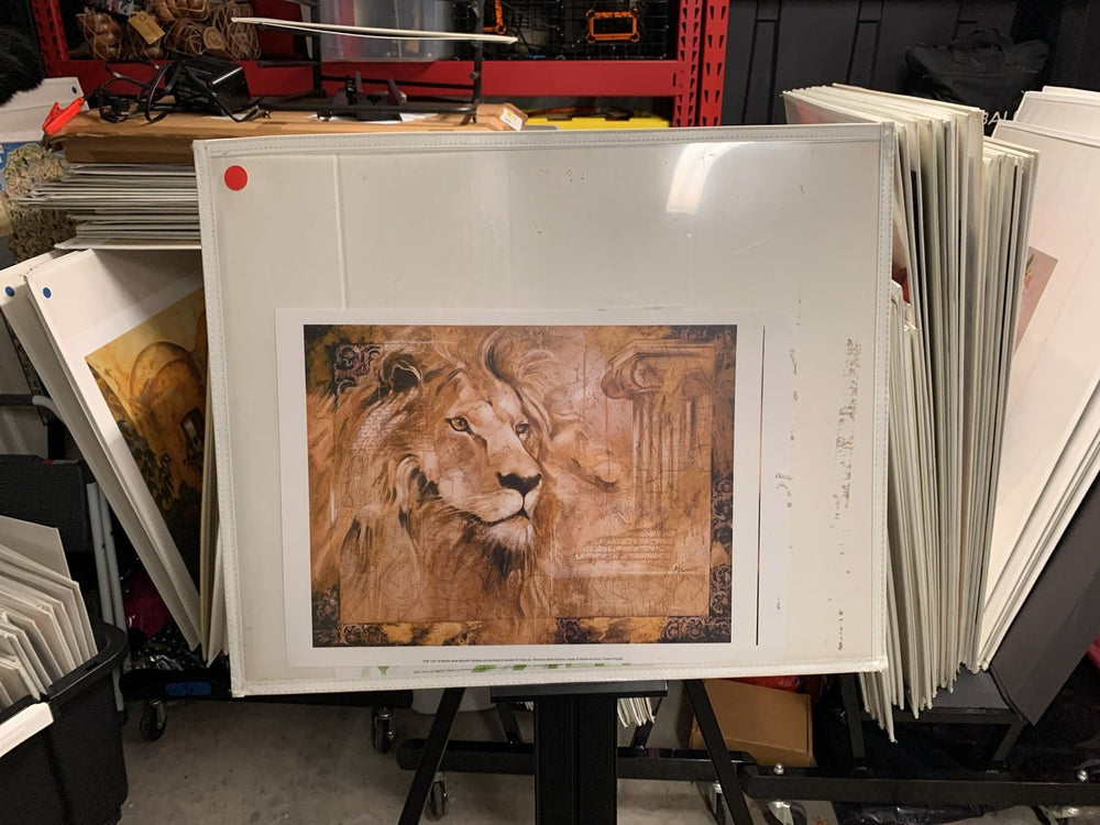 Annika James McCavit Lion Art Print 2756