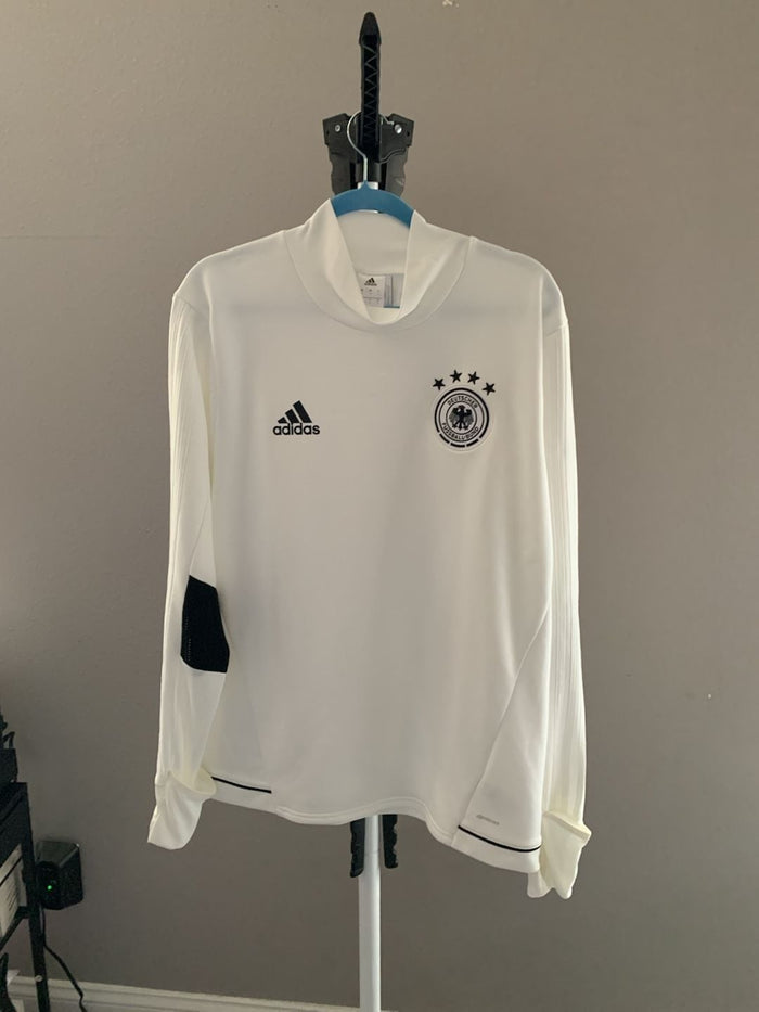 Adidas Germany DFB 2015-2016 Training Soccer Long Sleeve Pullover Jersey