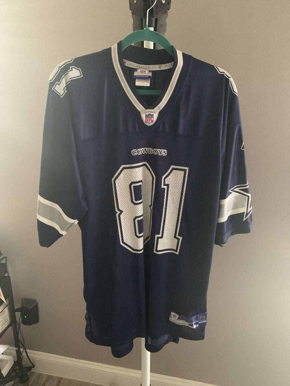 Reebok Dallas Cowboys #81 Terrell Owens Replica NFL Football Jersey
