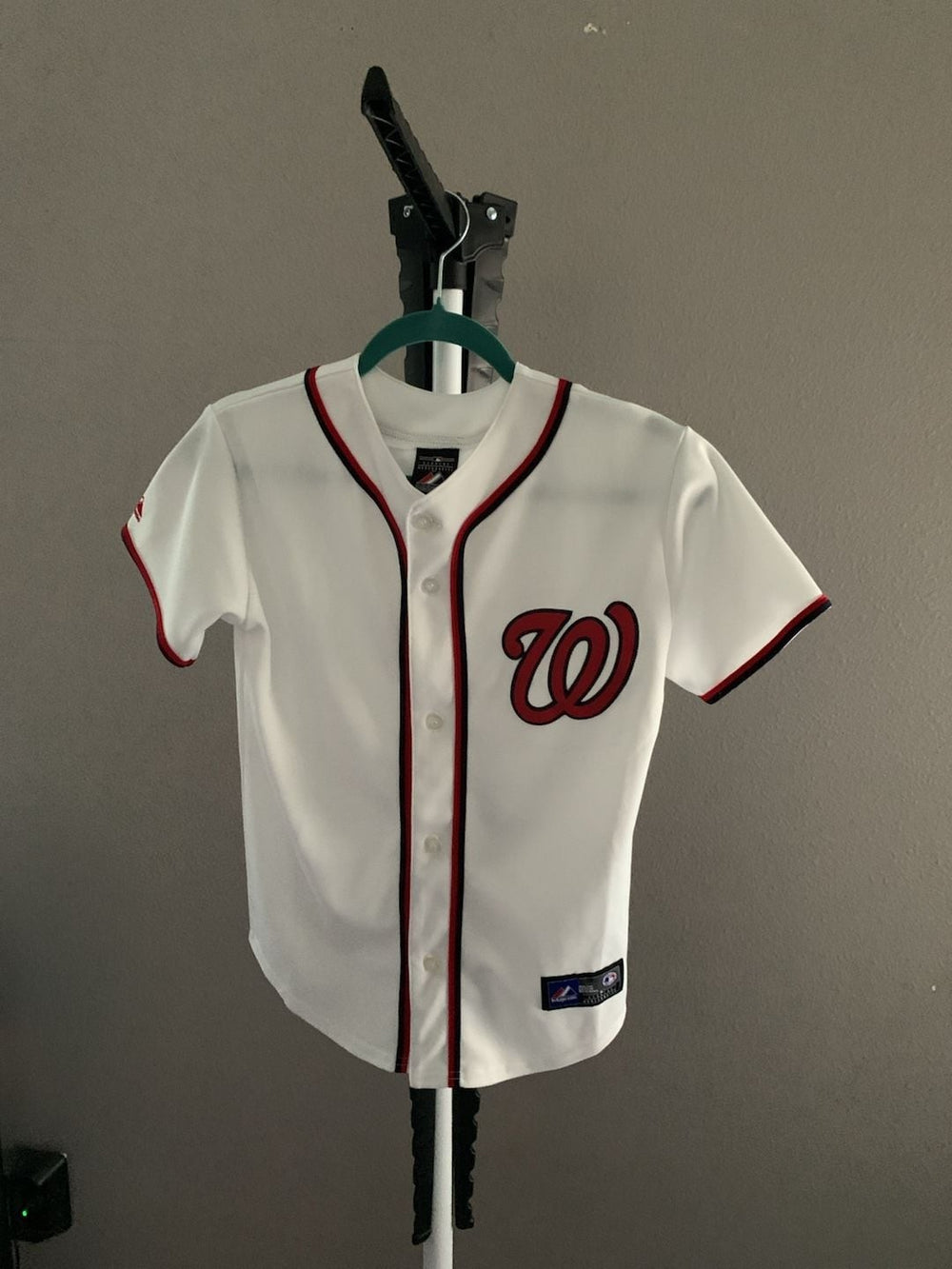 Majestic Washington Nationals MLB Baseball Jersey Youth Size Medium 10-12