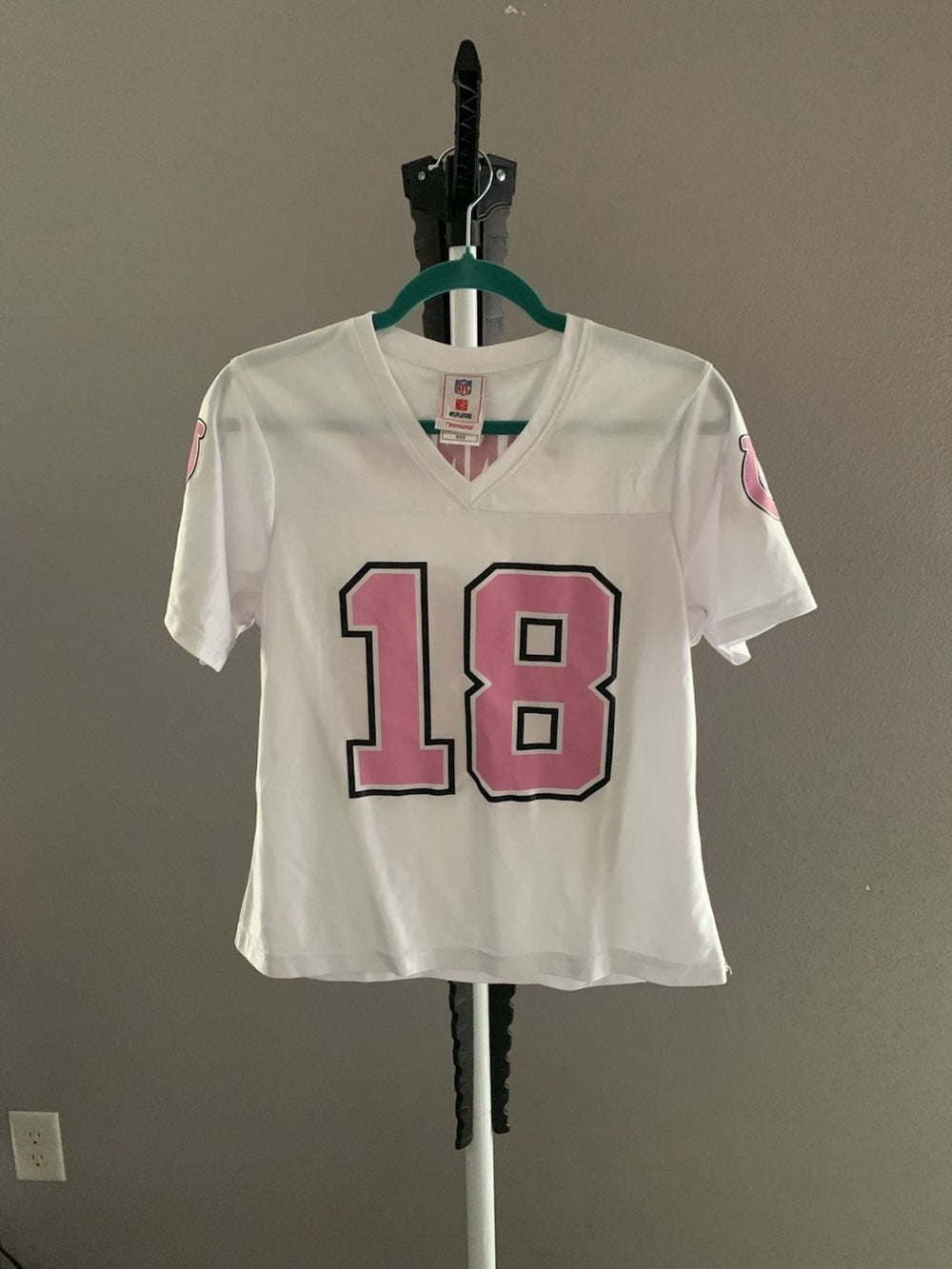 NFL Indianapolis Colts Peyton Manning #18 Women's Pink Jersey