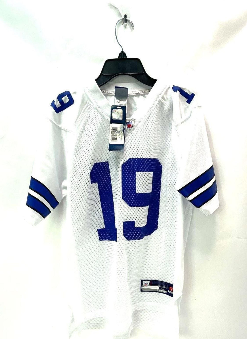 Youth Reebok Miles Austin Dallas Cowboys #19 White Game Jersey Size L (14-16)