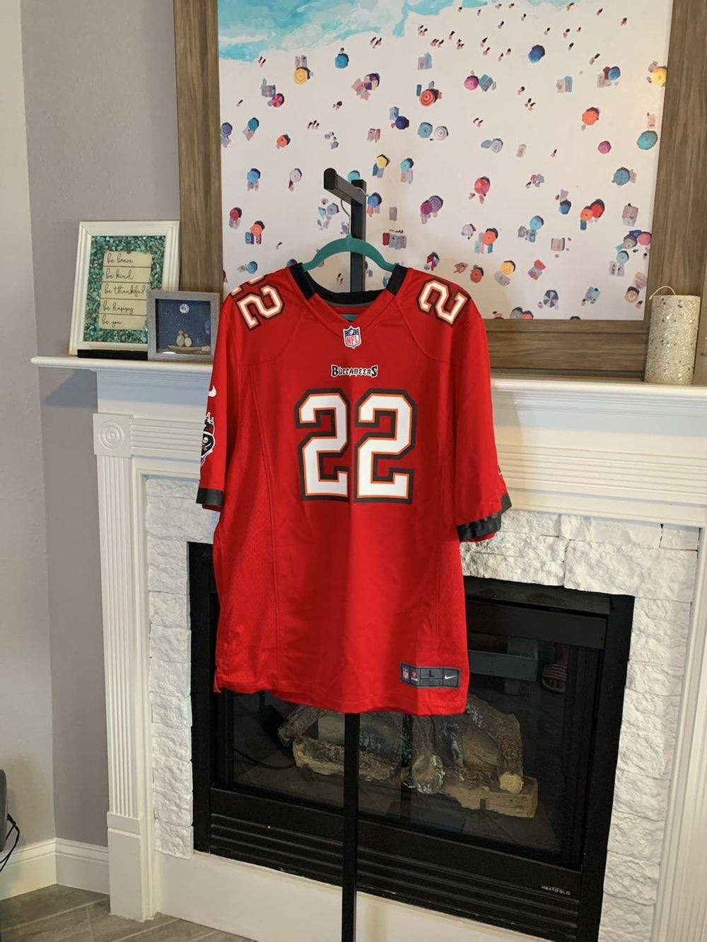 Nike Tampa Bay Buccaneers Doug Martin 22 NFL Jersey Size L