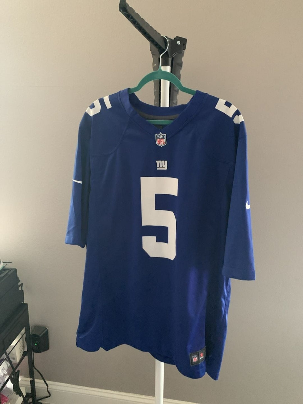 Nike New York Giants Kayvon Thibodeaux #5 Game Football Jersey
