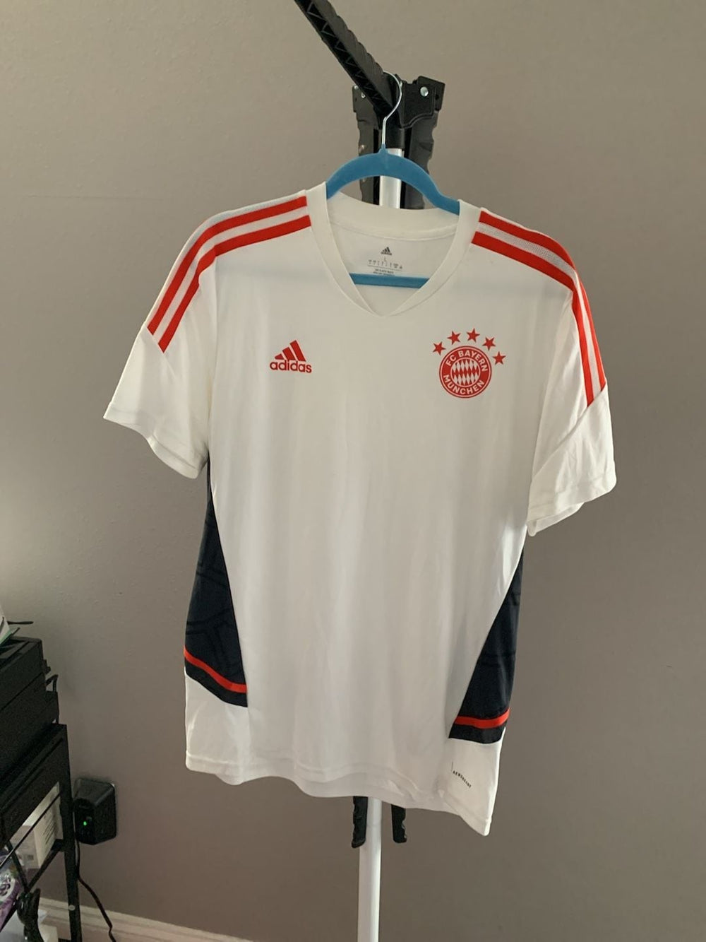 adidas Bayern Munich 2022-23 Condivo Training Jersey White