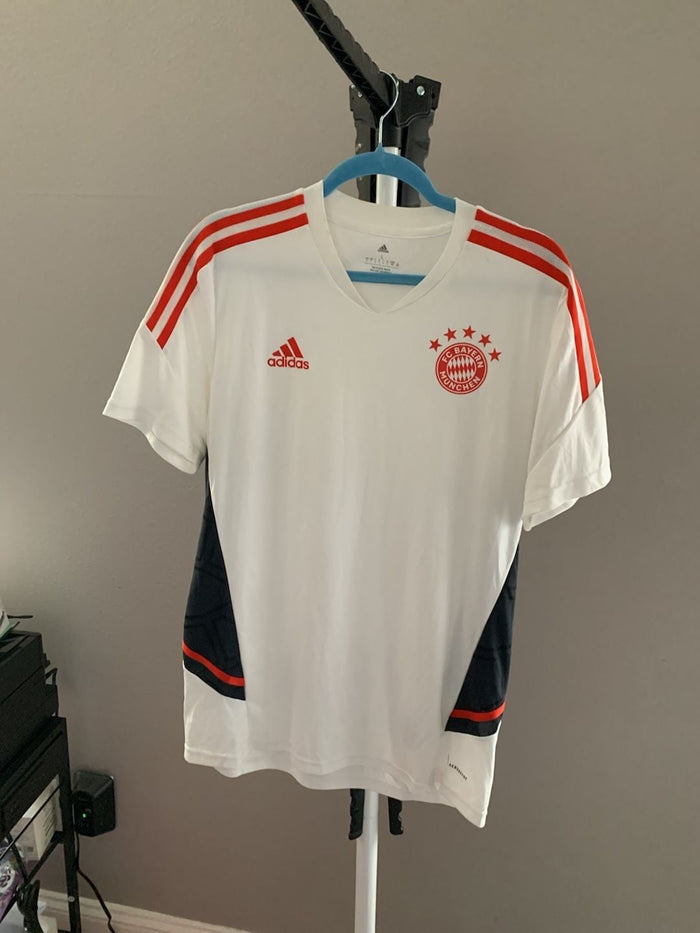 adidas Bayern Munich 2022-23 Condivo Training Jersey White
