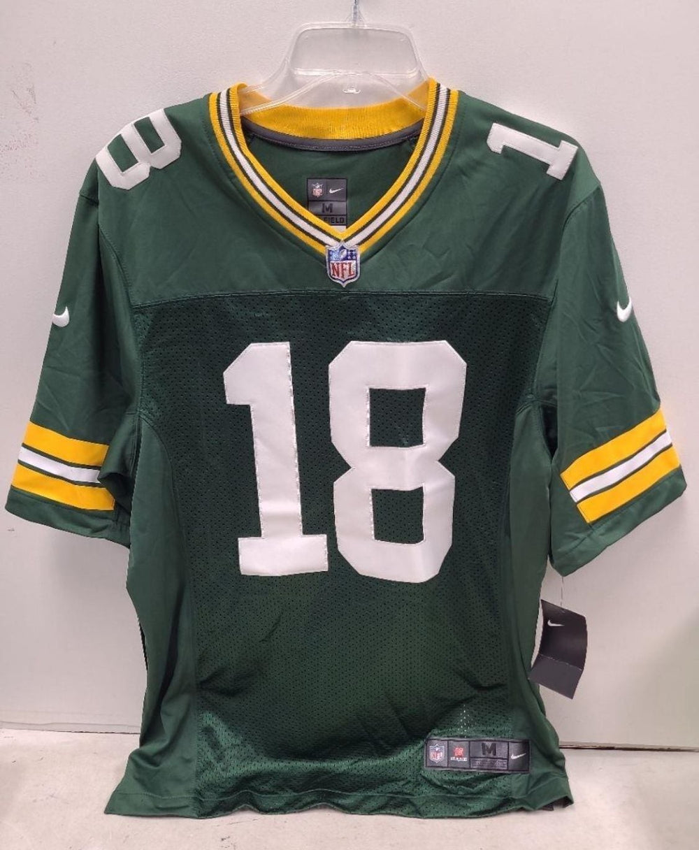 Nike Green Bay Packers Randall Cobb #18 On Field Stitched Jersey Men's Size Medi