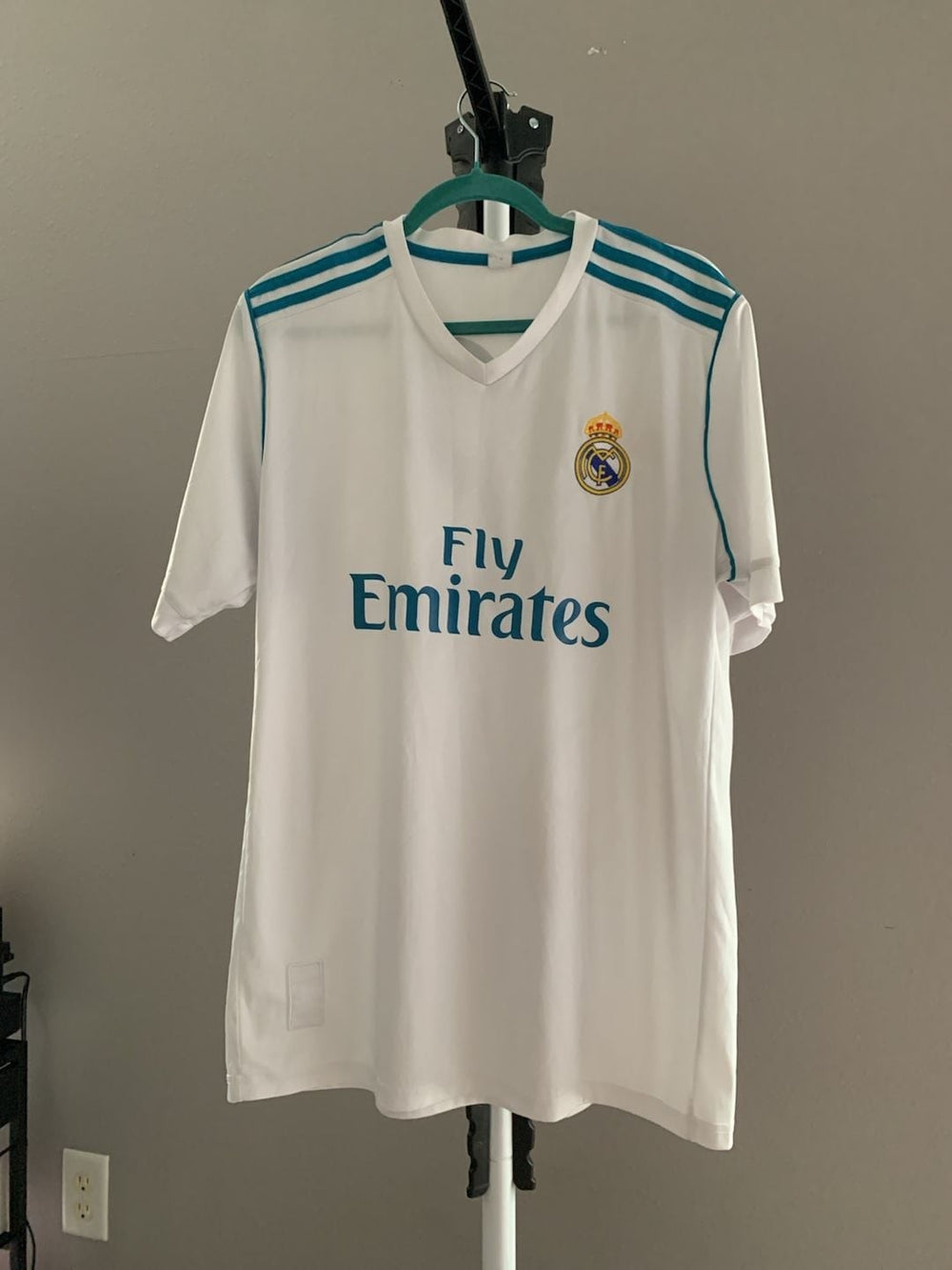 Adidas 2017-2018 Real Madrid Home Soccer Jersey #12