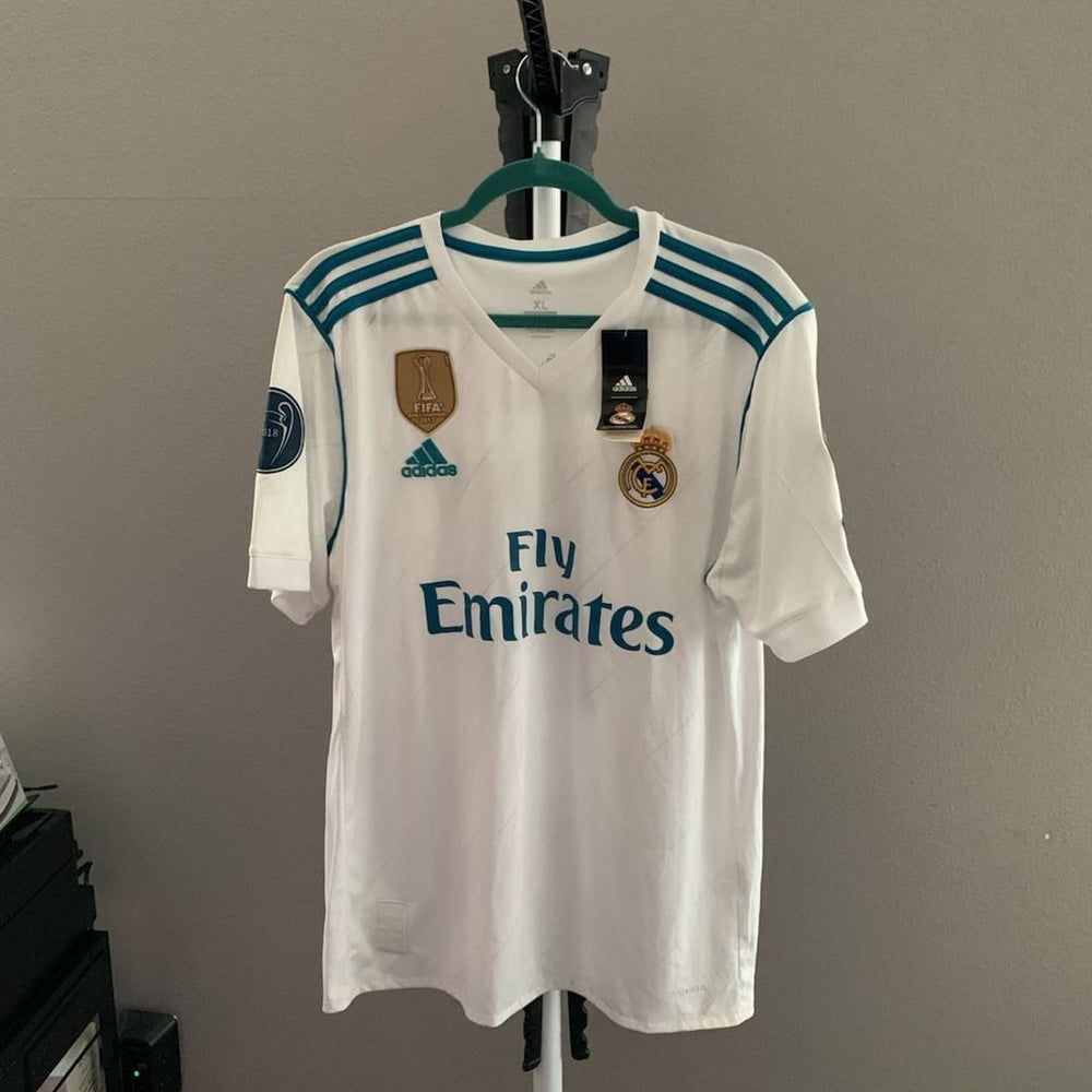 Adidas Real Madrid Gareth Bale 11 Home Jersey Size XL