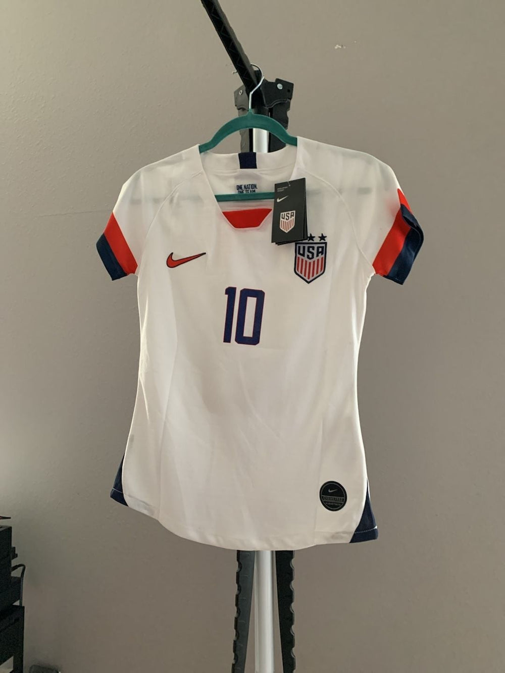 Nike USWNT Carli Lloyd #10 2019 Vapor Match Home Authentic Soccer Jersey