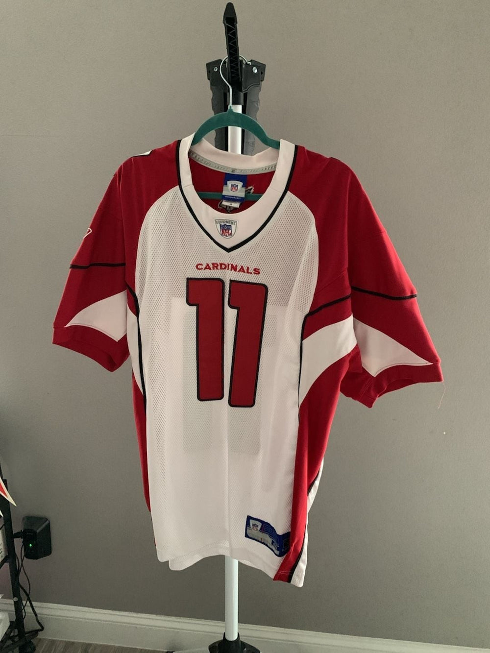 Vintage Arizona Cardinals Larry Fitzgerald #11 Reebok On-Field Jersey