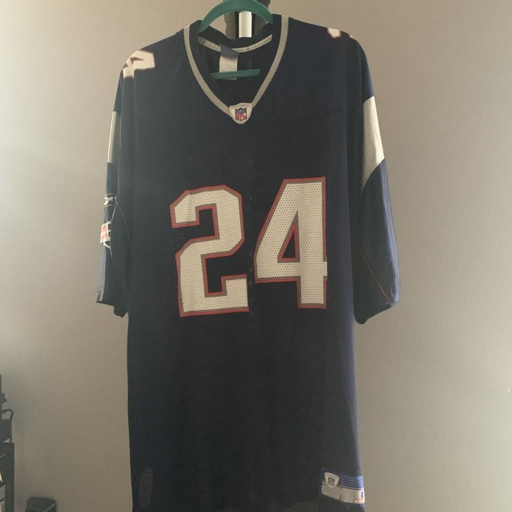 Reebok New England Patriots Ty Law 24 On-Field NFL Jersey 2XL