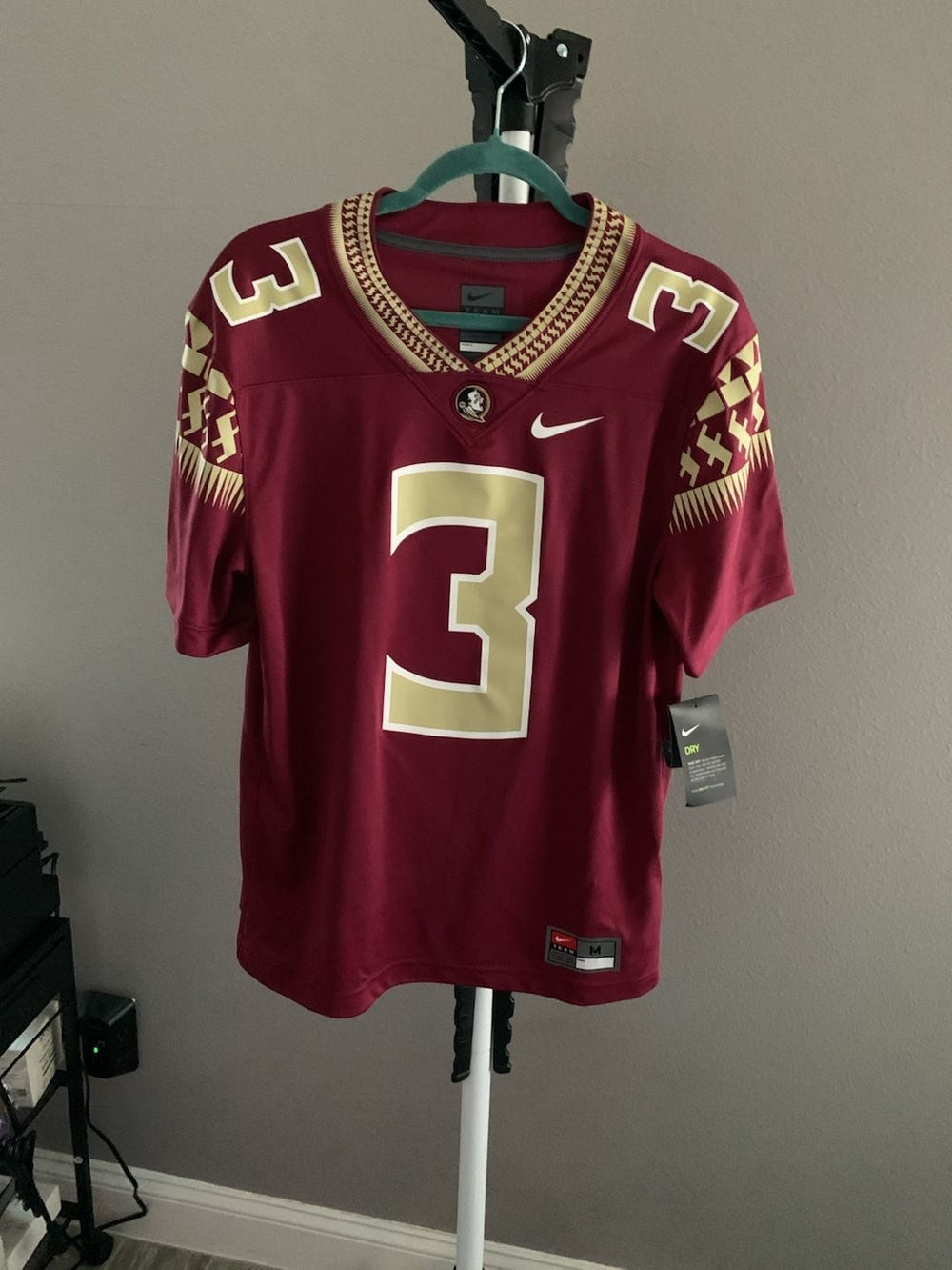 Nike Florida State Seminoles FSU Football Jersey #3 Size M