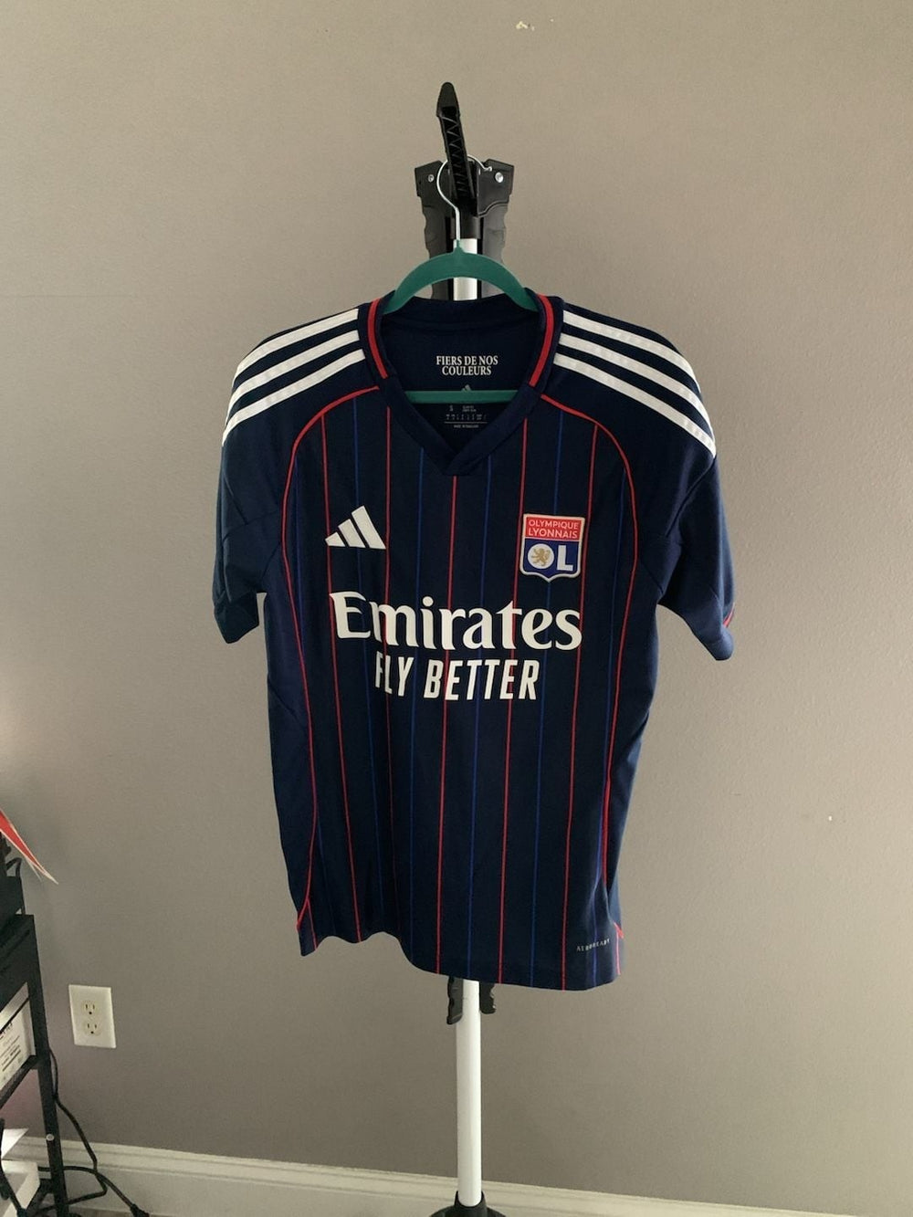 Adidas Olympique Lyonnais 2025/26 Away Replica Soccer Jersey