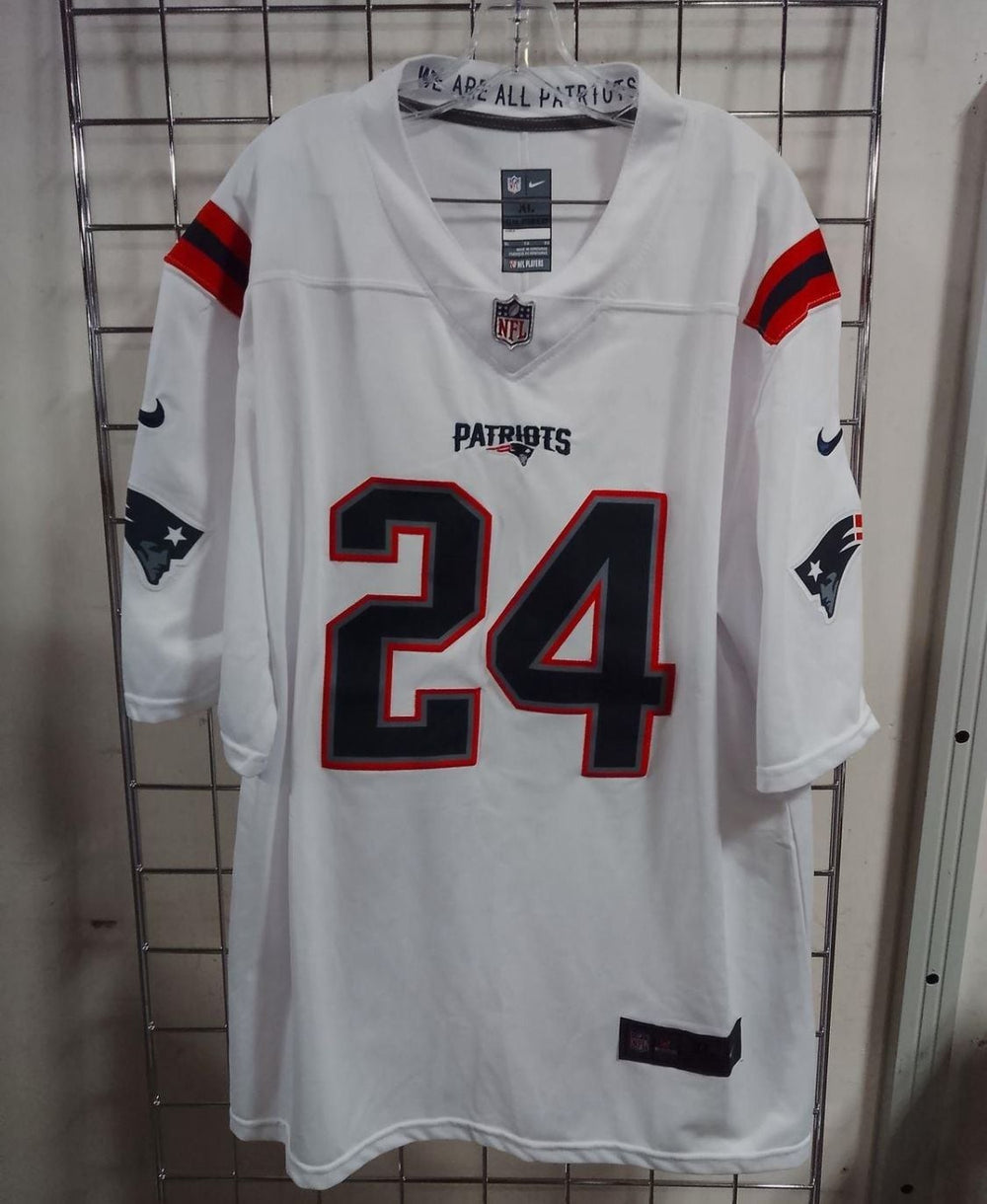 Nike New England Patriots Stephon Gilmore #24 Stitched Jersey Size XL