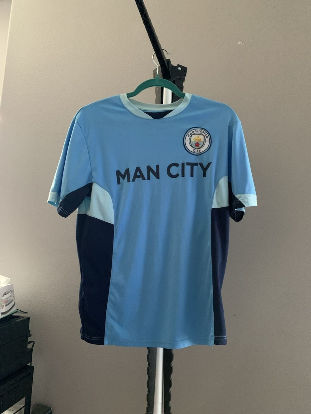 Icon Sports Manchester City FC Soccer Poly Game Day Jersey