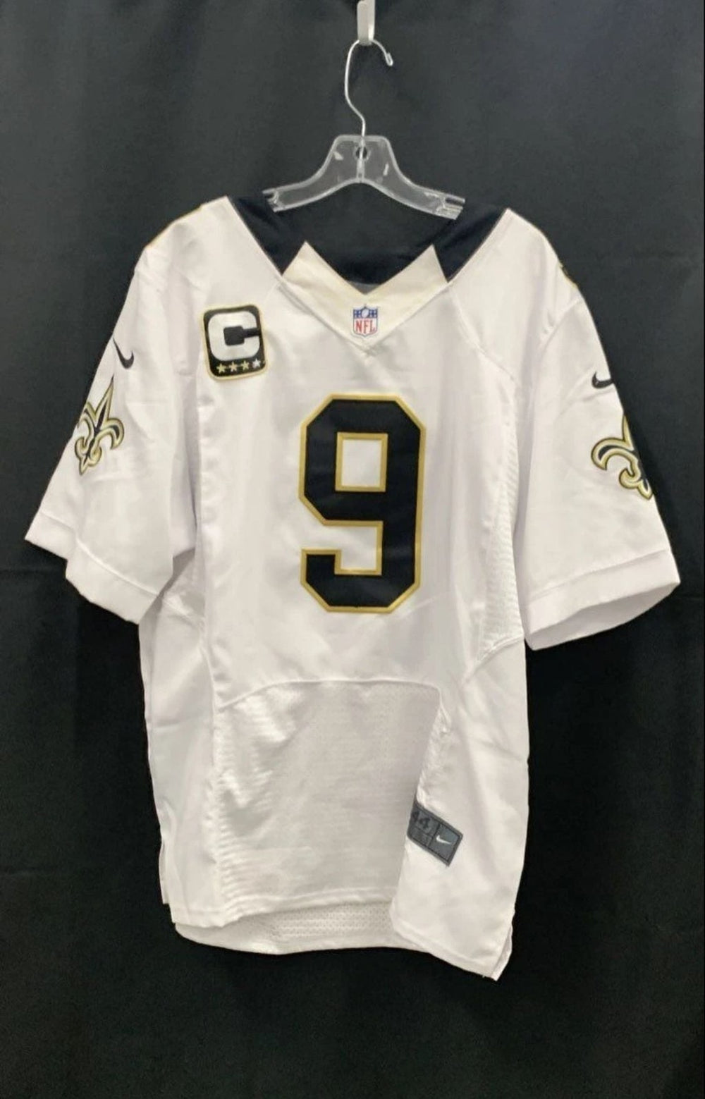 Drew Brees New Orleans Saints Nike Elite On-Field Authentic Jersey Size 44