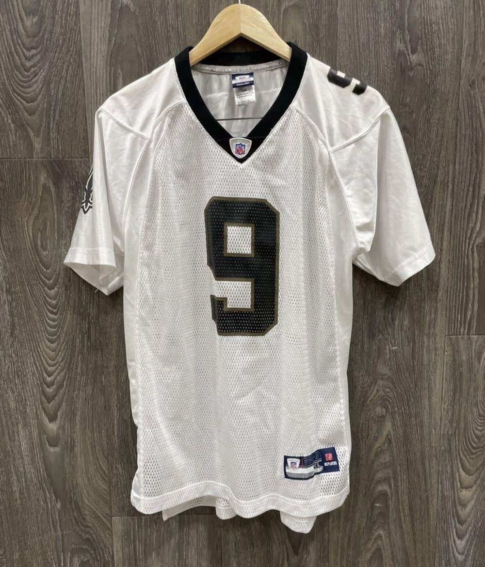 Nike New Orleans Saints Drew Brees #9 White Jersey XL