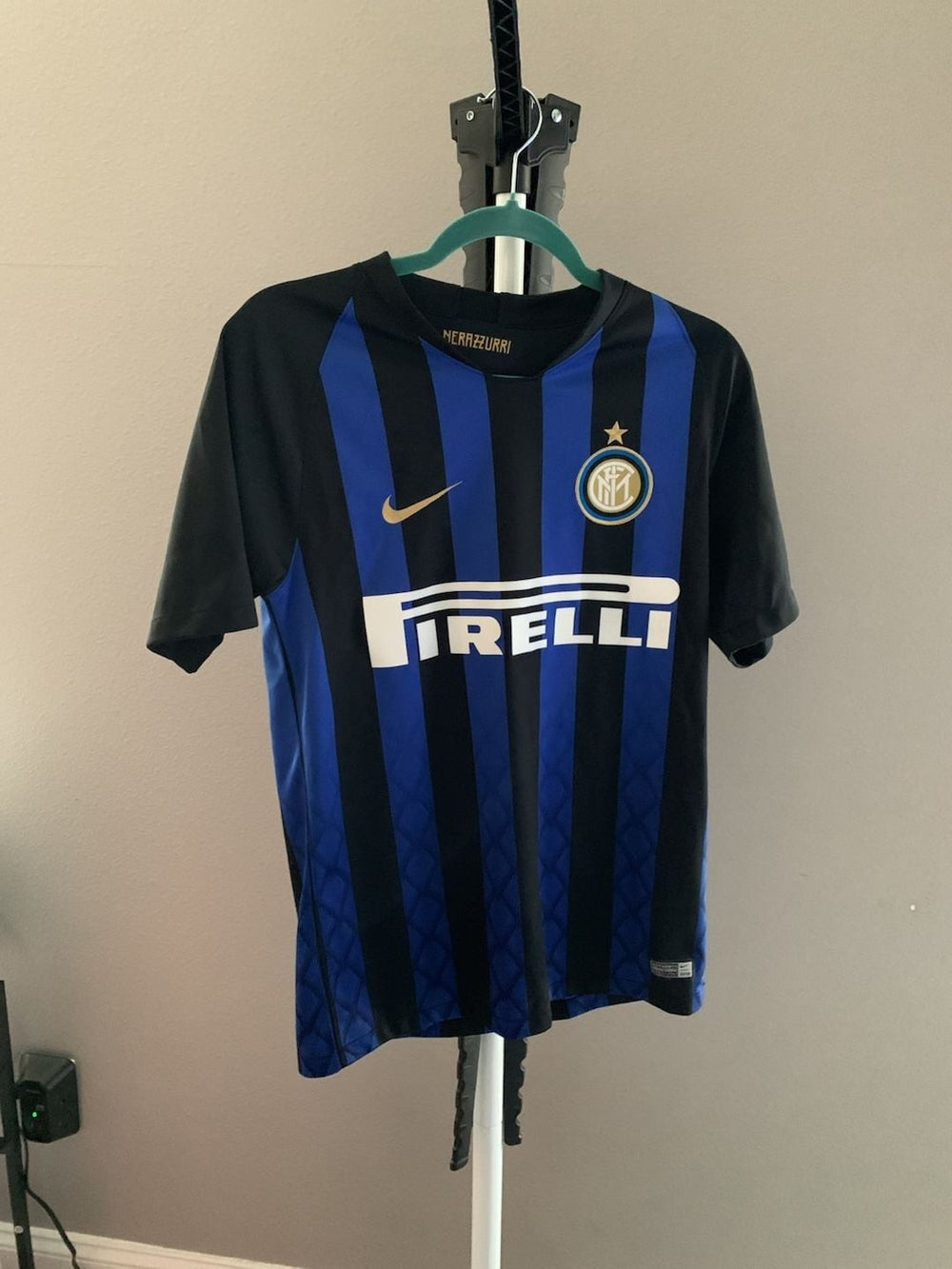 Nike Inter Milan 2018-2019 Home Jersey Pirelli