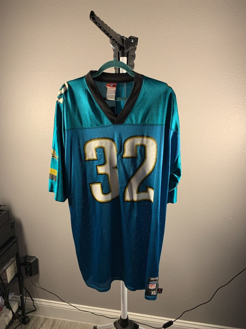 Vintage Reebok Jacksonville Jaguars #32 Maurice Jones-Drew NFL Replica Jersey Si