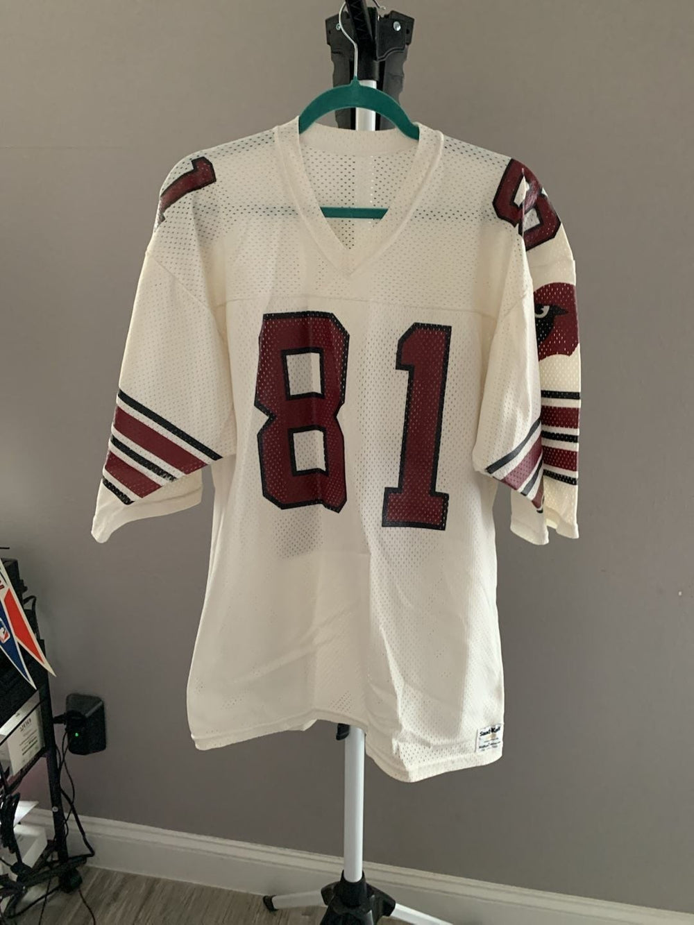 Vintage St. Louis Cardinals #81 Football Jersey Sand-Knit