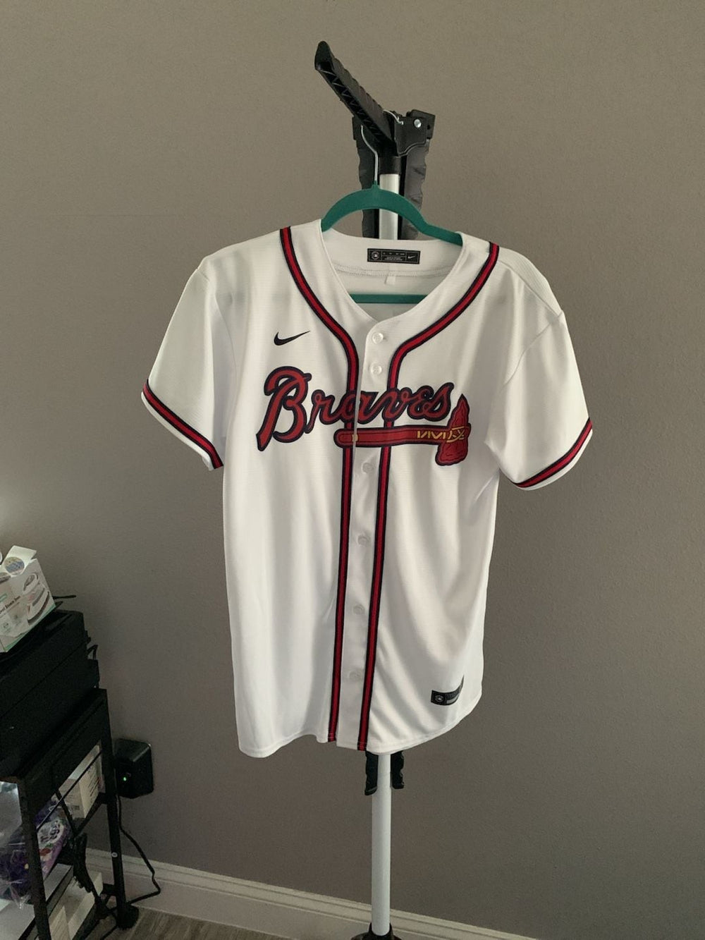 Nike Atlanta Braves Ronald Acuña Jr. 13 Baseball Jersey Youth Size XL 18/20