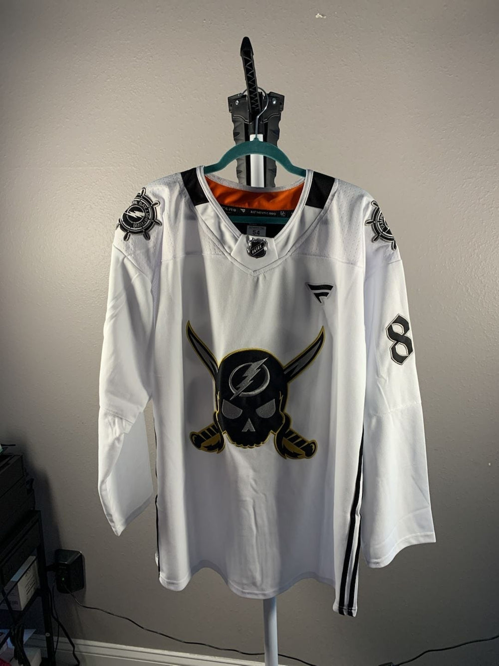 Tampa Bay Lightning Gasparilla Limited Edition Hockey Jersey - Authentic Pro - S