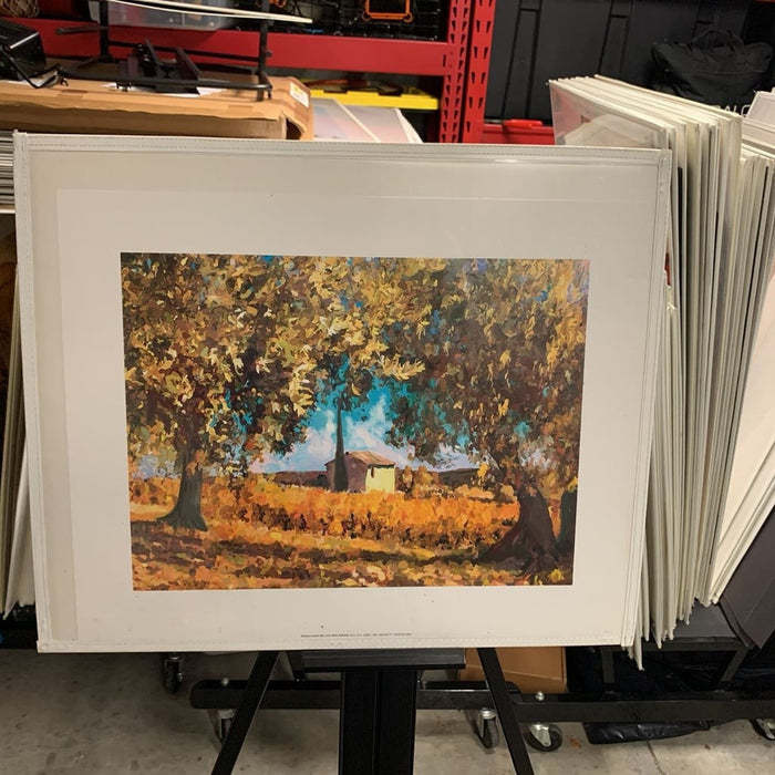 2004 Scafa Art Tuscan Landscape Lithograph Print